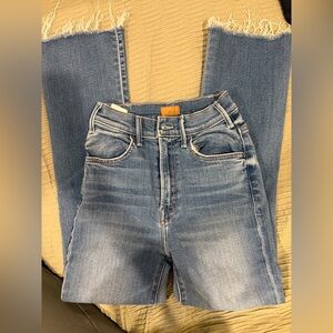 MOTHER hustler ankle fray